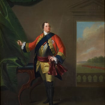 Morier was a Swiss military and sporting painter who started working for William Augustus, Duke of Cumberland (1721-65) in 1747, when he painted a series of pictures of troops under his command. From 1752 until 1764 he was employed as ‘limner’