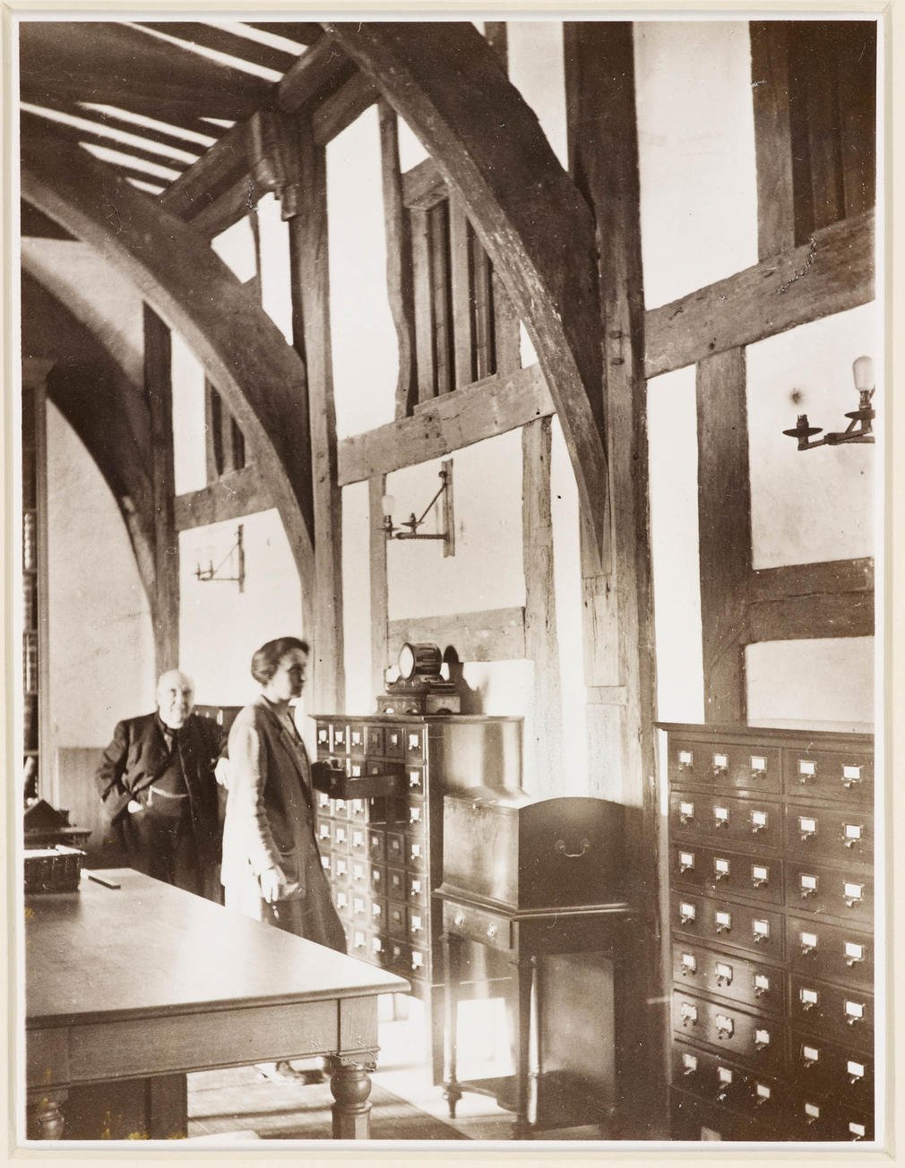 The Muniment Room, used by the Royal Archives in 1929