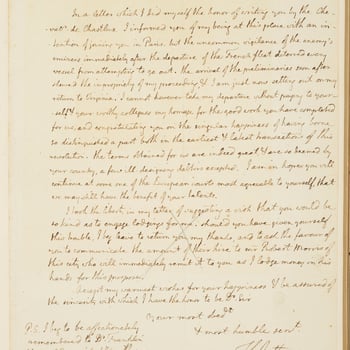 John Jay (1745–1829) was a lawyer and a statesman, who from 1781 to 1784, had been the leading United States Commissioner treating with Great Britain for peace during the American War of Independence. From 1784 to 1788, he was the Secretary of State