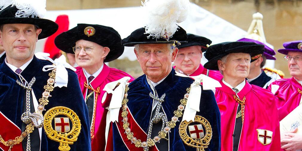 The King attends Garter Day at Windsor Castle