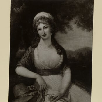 Painting of Lady Augusta Murray