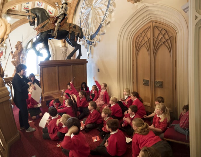 Shakespeare creative writing for schools at Windsor Castle