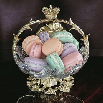 Clementine Macarons from the 'Royal Teas' cookbook