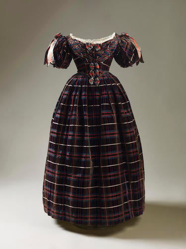 Queen Victoria's tartan dress