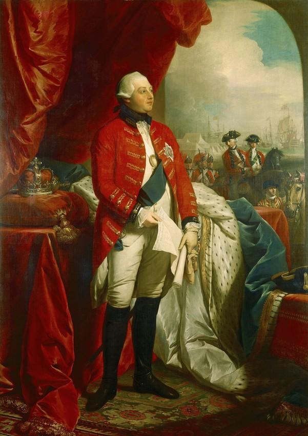 Portrait of George III by Benjamin West
