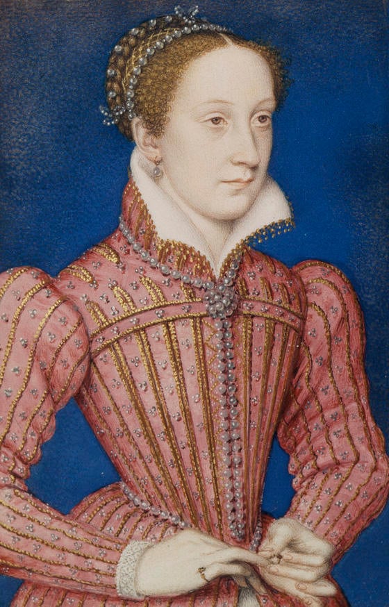 Mary, Queen of Scots, c.1558, by François Clouet.