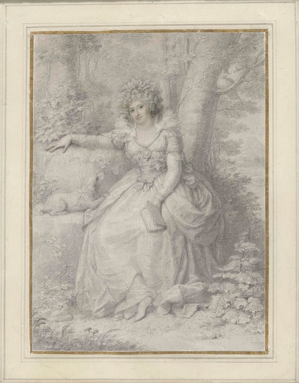 Sketch of Maria Fitzherbert