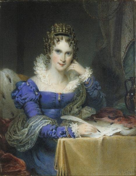 Mrs James Green (1776-1845) portrait of Queen Adelaide (1792-1849), when Duchess of Clarence 